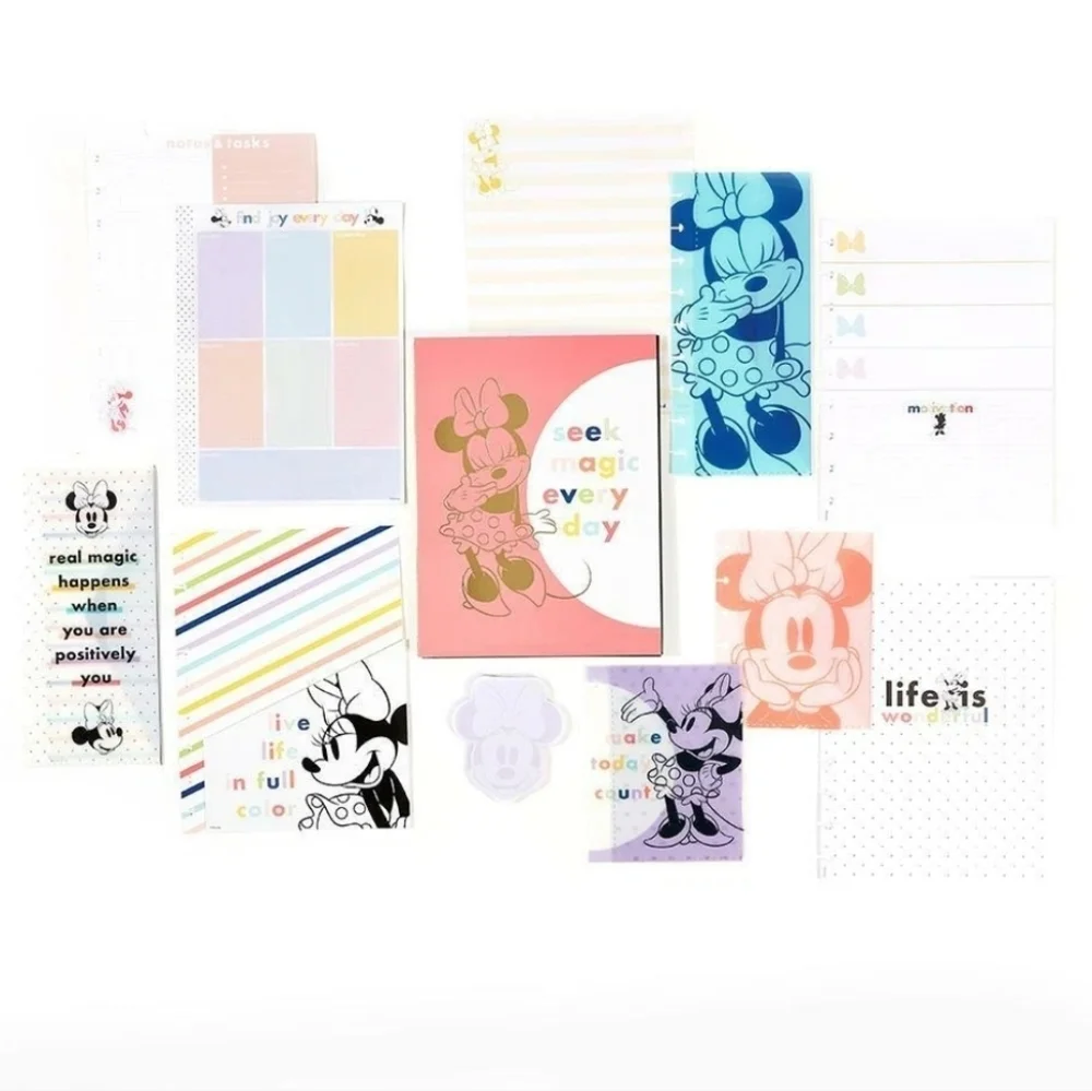 The Happy Planner Disney Minnie Mouse Classic Planner Companion & Extension Pack
